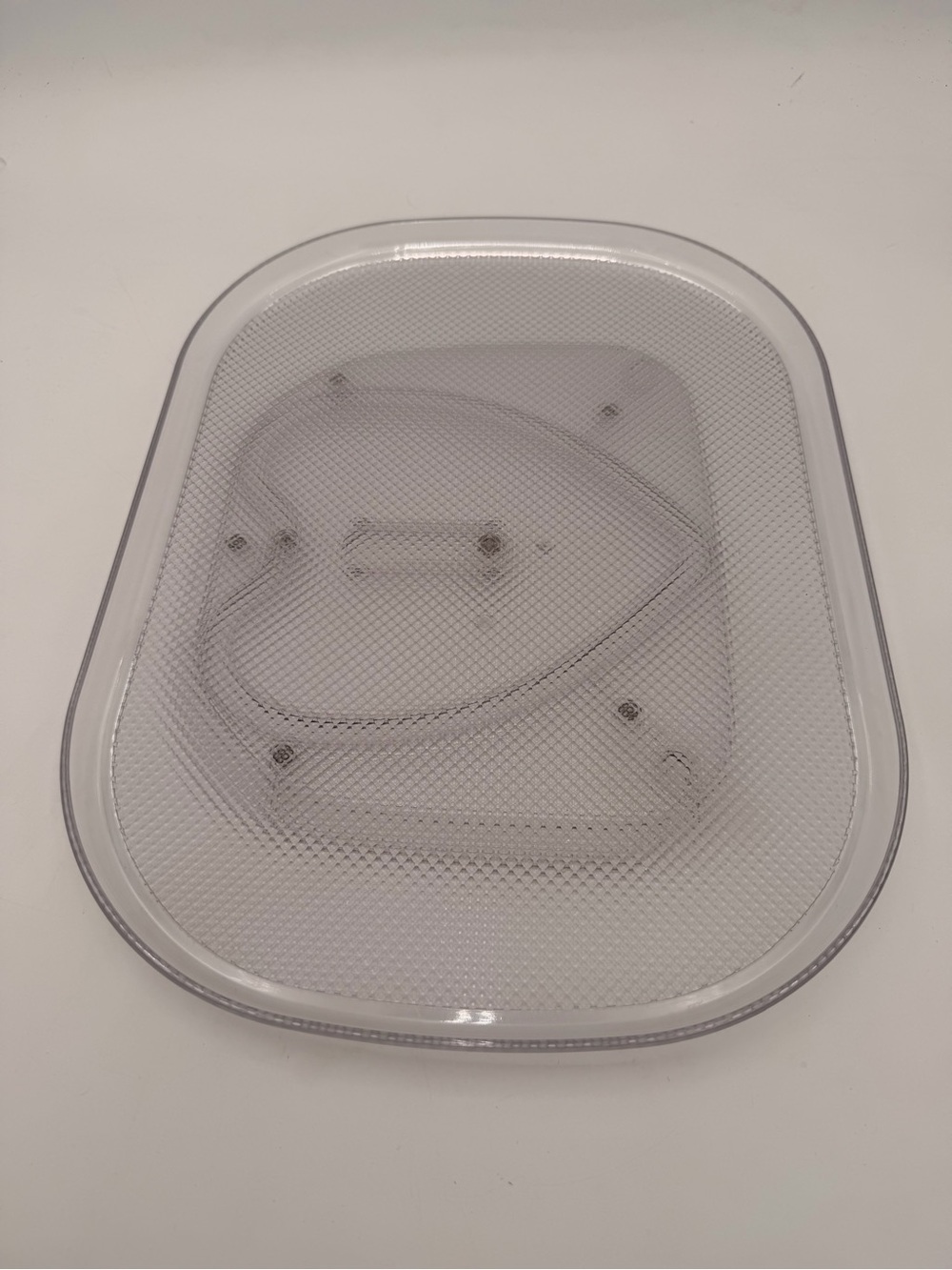 Rotating Rectangular Aclyic Lazy Susan, fridge / cupboard organizer